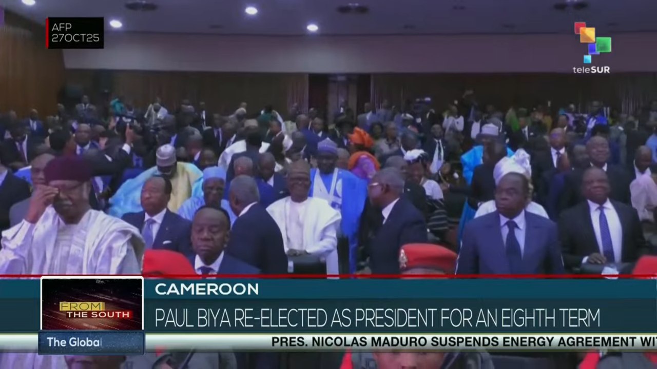 Cameroon: Paul Biya re-elected as president for an eighth term
