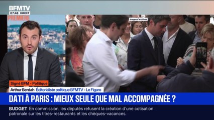 SIGNÉ BFM - Rachida Dati à Paris: mieux seule que mal accompagnée?