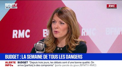 Examen du budget: "Les Français peuvent être fiers de leur représentation nationale", estime Maud Bregeon