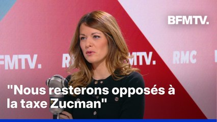 Sécurité sociale, taxe Zucman, SNCF...L'interview Face à Face de Maud Bregeon en intégralité