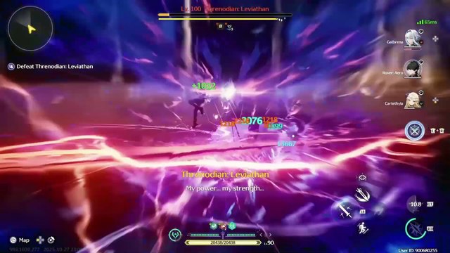 main game Wuthering Waves lanjutin main story 2.7 boss battle 2 #wutheringwaves #augusta #iuno