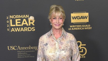 Lyn Lear attends the 2025 Norman Lear Awards red carpet