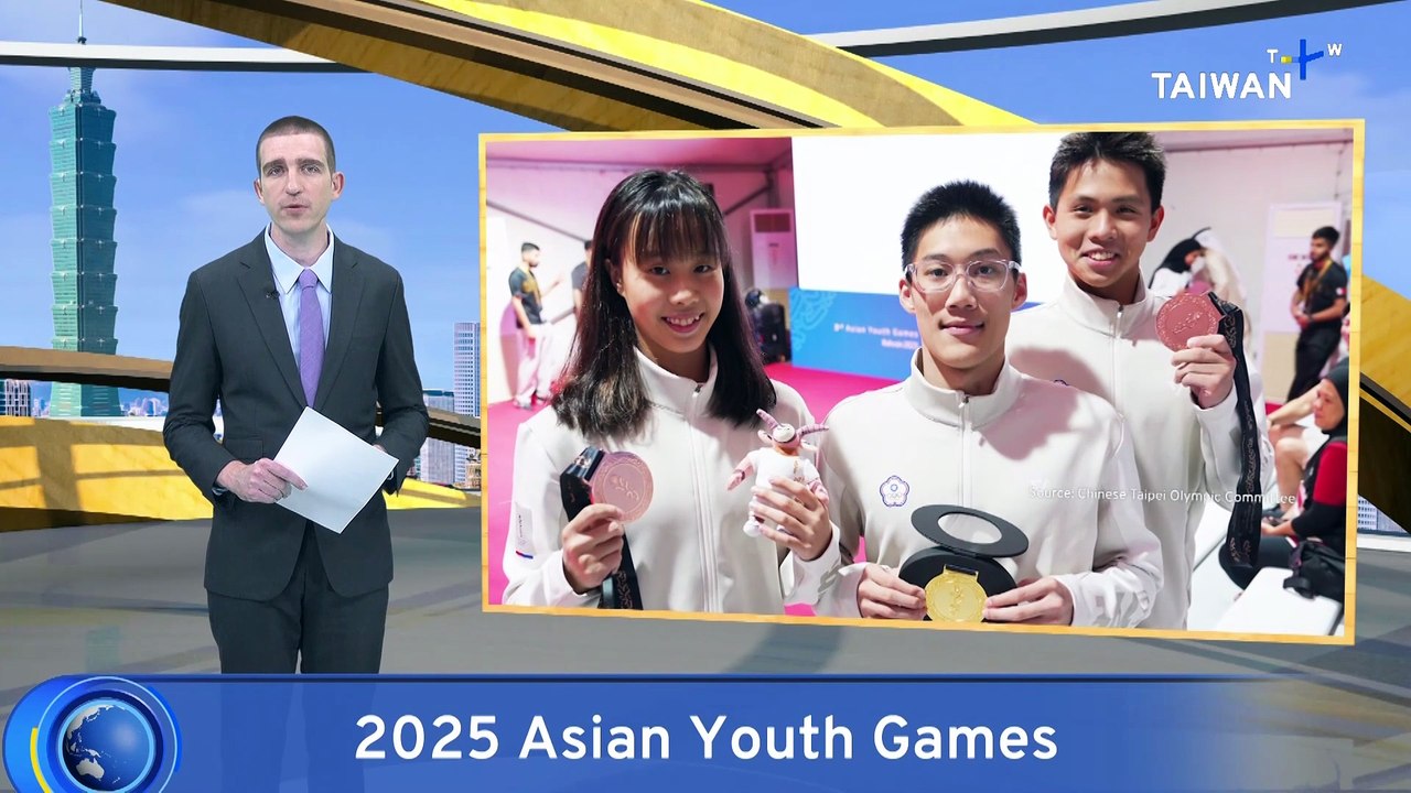 Taiwan Bags Medals in Swimming, Basketball and Cycling at Asian Youth Games