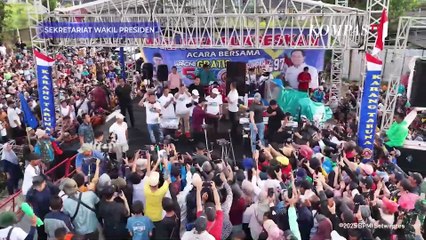 Wapres Gibran Meriahkan Acara Mancing Mania di Bekasi, Bagi-Bagi Hadiah