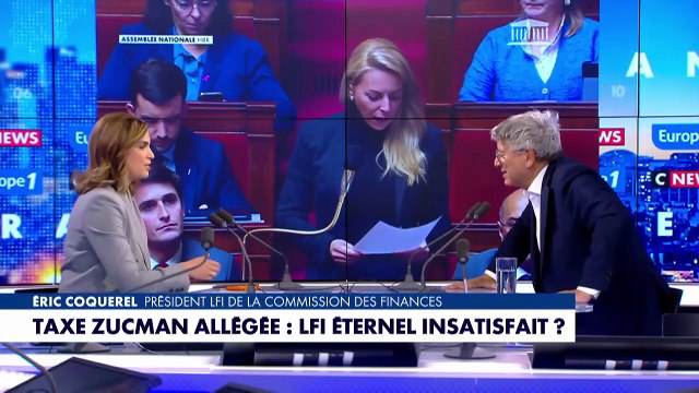 Taxe Zucman allégée : la proposition du PS «rate sa cible», dénonce Eric Coquerel