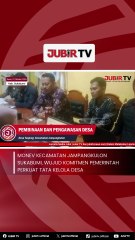 Monev Kecamatan Jampangkulon Sukabumi, Wujud Komitmen Pemerintah Perkuat Tata Kelola Desa