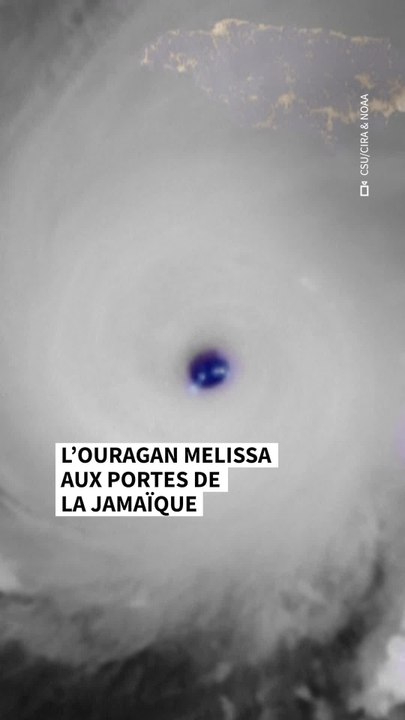 L’ouragan Melissa aux portes de la Jamaïque