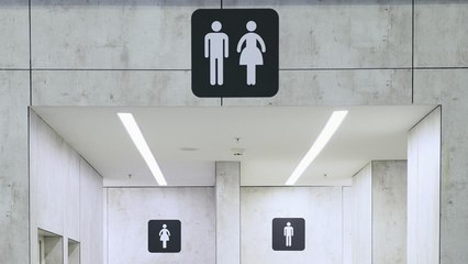 These ‘Black Mirror’ Style Public Bathrooms Demand You Watch Ads Before Getting Toilet Paper