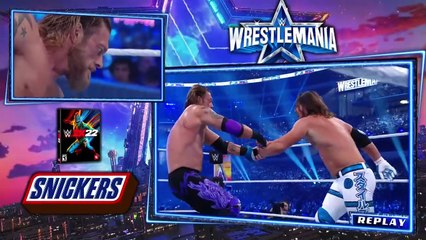 AJ Styles vs Edge | WrestleMania 38 Sunday - Full Match