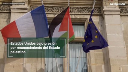 Estados Unidos bajo presión por reconocimiento del Estado palestino