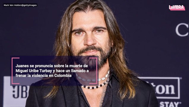 Juanes se pronuncia sobre la muerte de Miguel Uribe Turbay y hace un llamado a frenar la violencia en Colombia