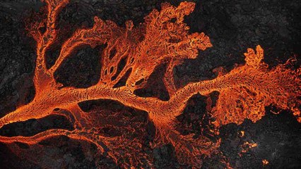 NASA Discovers Massive Lava Flows in California from Space