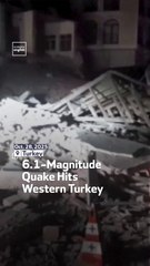 6.1-Magnitude Quake Hits Western Turkey