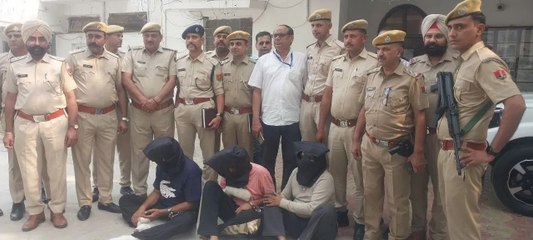 पूर्वमंत्री टीटी के दामाद के घर पर नकली पुलिस बनकर डकैती की वारदात करने का खुलासा, तीन आरोपी बापर्दा गिरफ्तार
