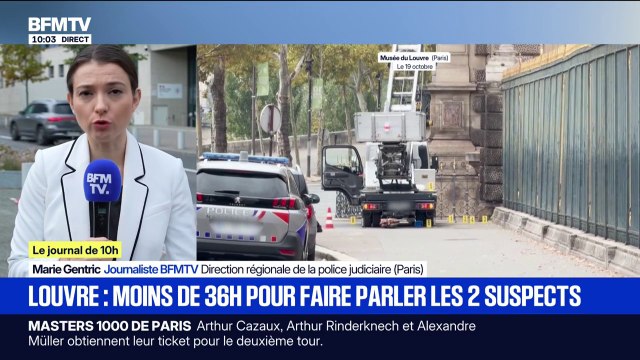 Cambriolage au Louvre: les gardes à vue se poursuivent pour les deux hommes arrêtés