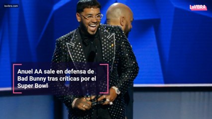 Anuel AA sale en defensa de Bad Bunny tras críticas por el Super Bowl