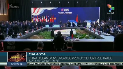 China-ASEAN signs upgrade protocol for free trade area 3.0 agreement