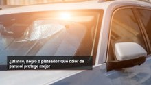 ¿Blanco, negro o plateado? Qué color de parasol protege mejor