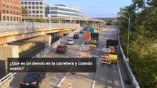¿Qué es un desvío en la carretera y cuándo usarlo?