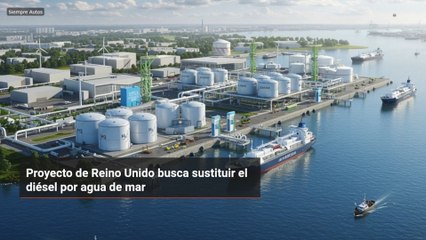 Proyecto de Reino Unido busca sustituir el diésel por agua de mar