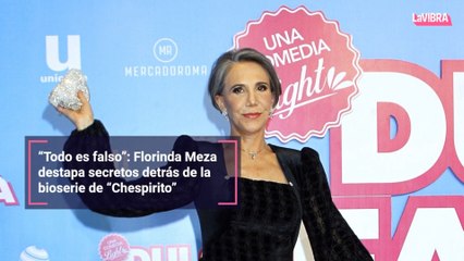 “Todo es falso”: Florinda Meza destapa secretos detrás de la bioserie de “Chespirito”