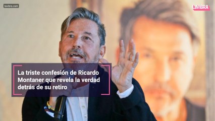 La triste confesión de Ricardo Montaner que revela la verdad detrás de su retiro