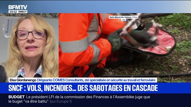 Sabotages à la SNCF: C'est impossible de surveiller en permanence , assure Elsa Giodanengo, spécialiste en sécurité ferroviaire