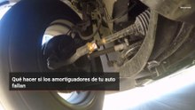 Qué hacer si los amortiguadores de tu auto fallan