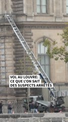 Vol au Louvre: ce que l'on sait des suspects arrêtés