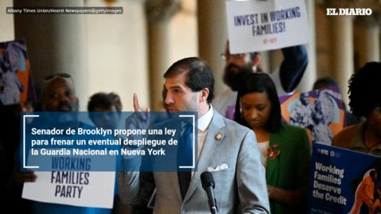 Senador de Brooklyn propone una ley para frenar un eventual despliegue de la Guardia Nacional en Nueva York