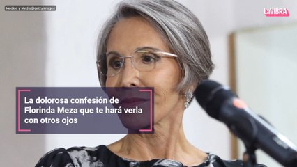 La dolorosa confesión de Florinda Meza que te hará verla con otros ojos