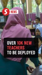Over 10,000 new teachers to be deployed nationwide in November