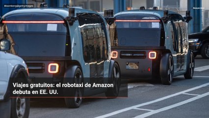 Viajes gratuitos: el robotaxi de Amazon debuta en EE. UU.