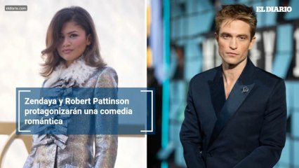 Zendaya y Robert Pattinson protagonizarán una comedia romántica