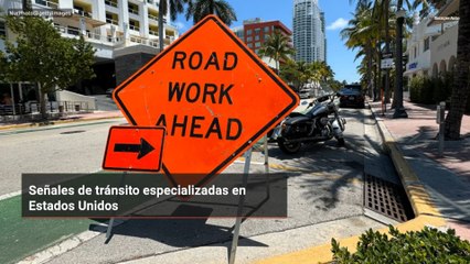 Señales de tránsito especializadas en Estados Unidos