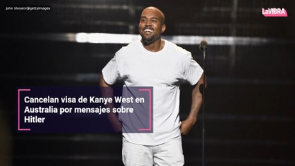 Cancelan visa de Kanye West en Australia por mensajes sobre Hitler