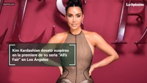 Kim Kardashian desató suspiros en la premiere de su serie “All’s Fair” en Los Ángeles