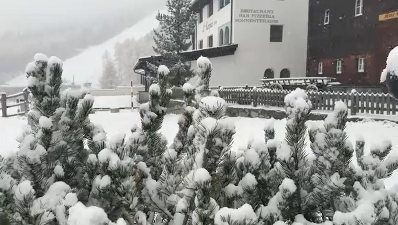 L'inverno bussa alle porte dell'Alpin Arena Senales con una bella nevicata