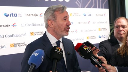 Jorge Azcón, presidente de Aragón, descarta un adelanto electora, de momento