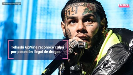 Tekashi 6ix9ine reconoce culpa por posesión ilegal de drogas