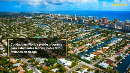 Condado en Florida pierde programa para estudiantes latinos: había $30 millones en riesgo