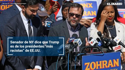 Senador de NY dice que Trump es de los presidentes “más racistas” de EE.UU.