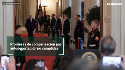 Promesas de compensación por autodeportación no cumplidas