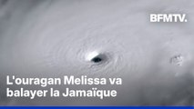 Les images impressionnantes de l'ouragan Melissa vu du ciel
