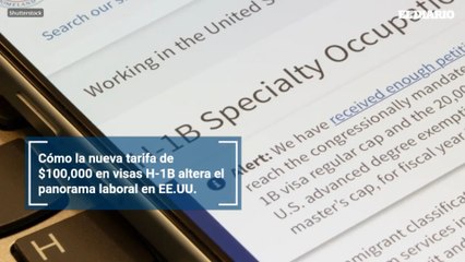 Cómo la nueva tarifa de $100,000 en visas H-1B altera el panorama laboral en EE.UU.