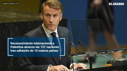 Reconocimiento internacional a Palestina alcanza las 157 naciones tras adhesión de 10 nuevos países