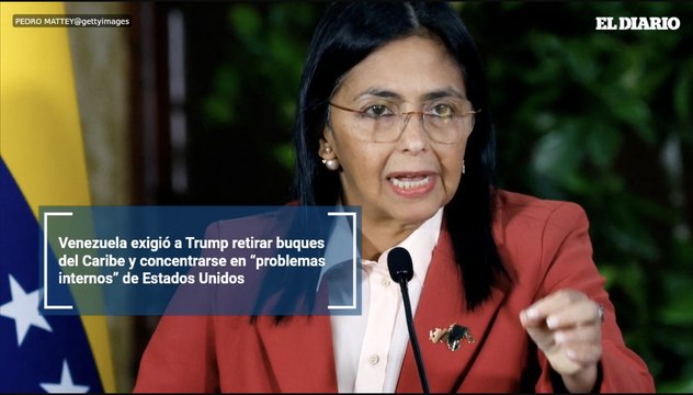Venezuela exigió a Trump retirar buques del Caribe y concentrarse en “problemas internos” de Estados Unidos