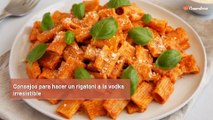 Consejos para hacer un rigatoni a la vodka irresistible