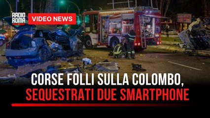 Corse folli sulla Colombo, sequestrati due smartphone