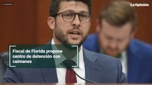 Fiscal de Florida propone centro de detención con caimanes